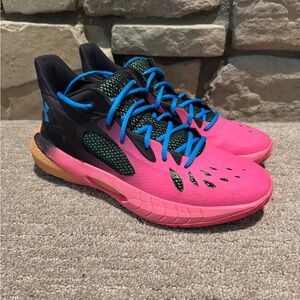 Under Armour HOVR Havoc Mens 12, Pink and Black